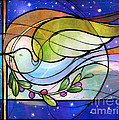 Colorful PEACE Dove